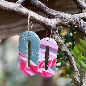 Perfect Holiday Polymer Clay Earring